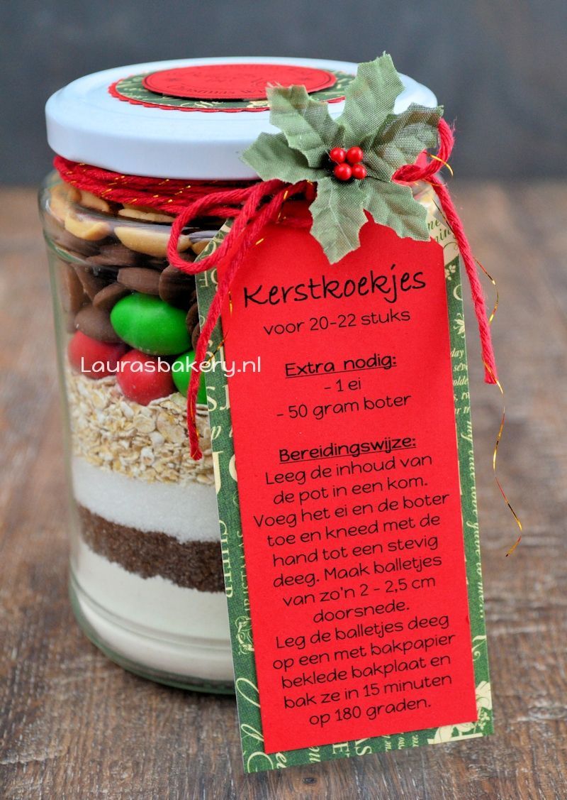 pot vol kerstkoekjes 