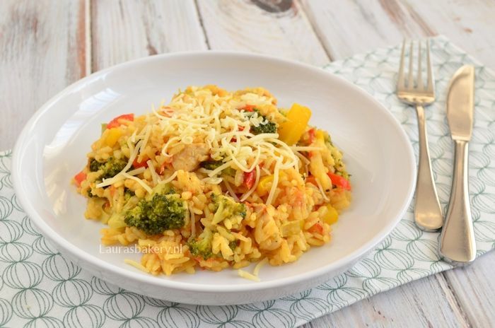 risotto met broccoli en kip 2a