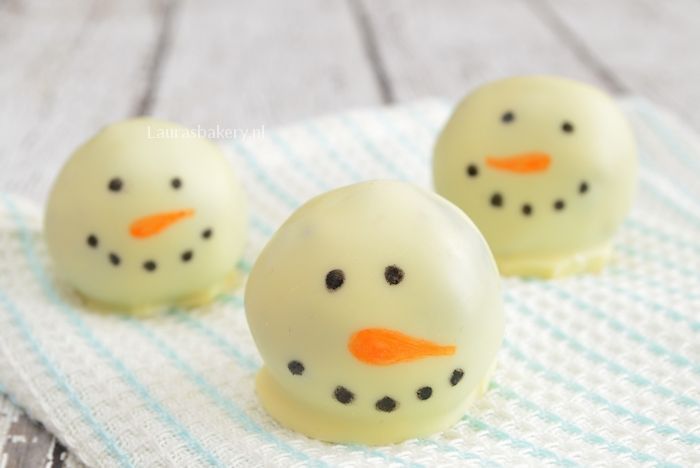sneeuwman oreo truffels 2a