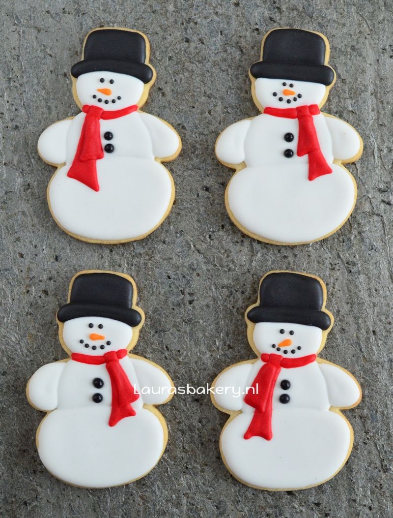 sneeuwpop koekjes
