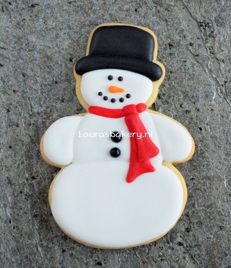 sneeuwpop koekjes