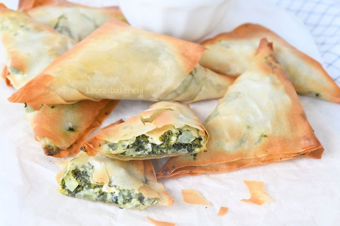 Verwonderend Spanakopita hapjes - Laura's Bakery WZ-99