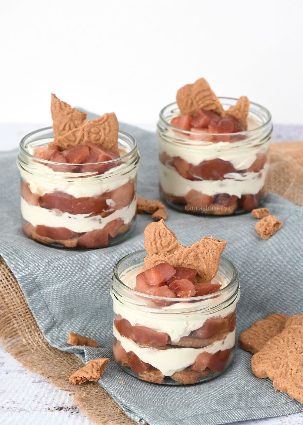 Stoofpeertjes speculaas tiramisu