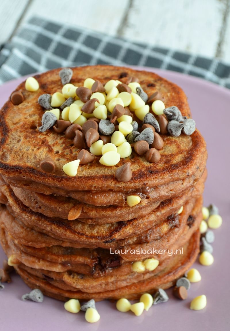 triple chocolate pancakes 