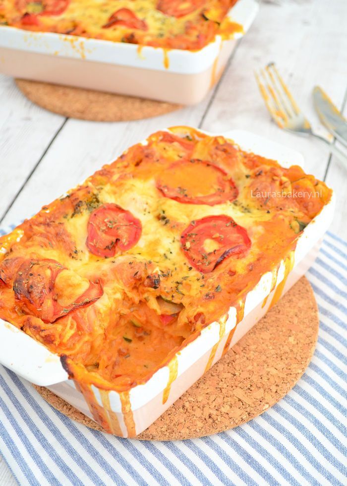 vegetarische groentelasagne 