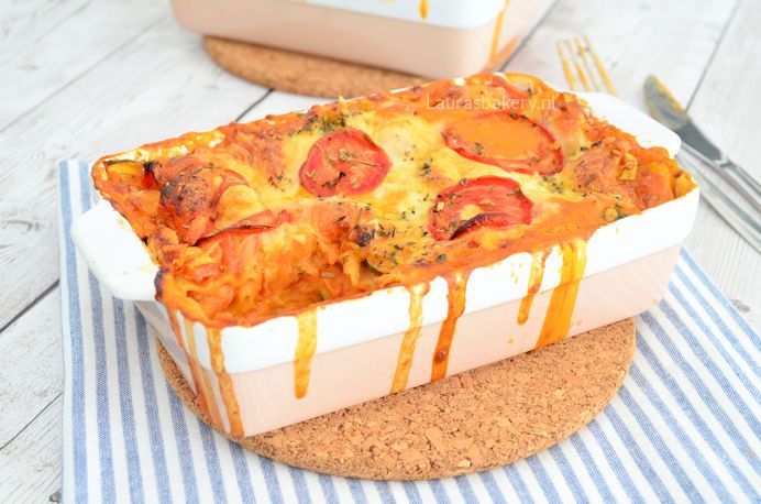 vegetarische groentelasagne 