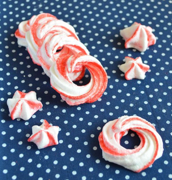 Kerstkransjes van schuim (recept)