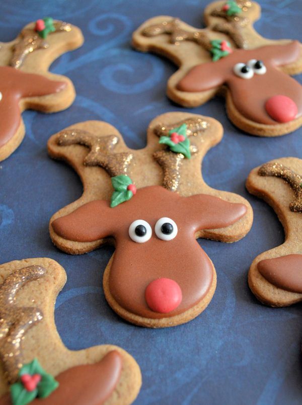 Rudolph the rednosed cookie!