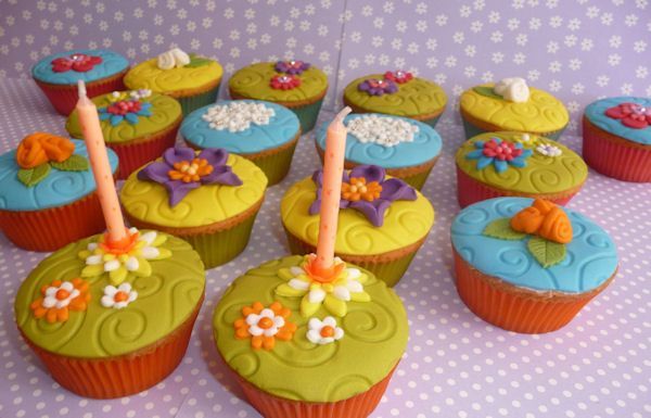 Zomerse cupcakes