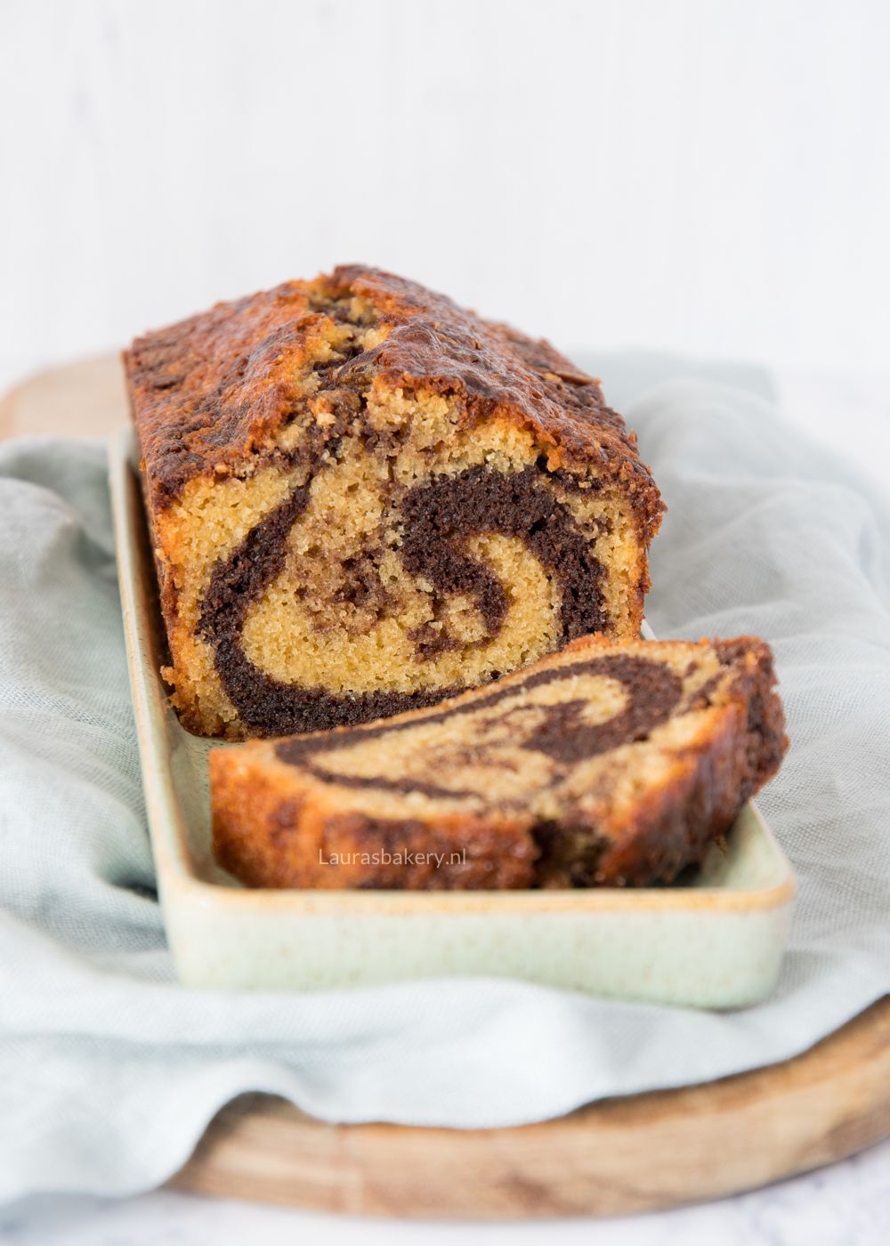 Gemarmerde amandelcake