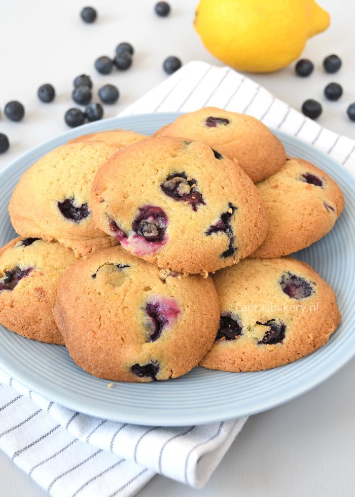 Blueberry-lemon koekjes 1a