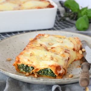 CANNELLONI MET SPINAZIE EN RICOTTA