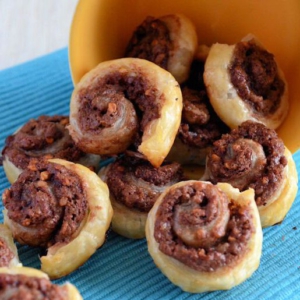 CHOCOLADE-HAZELNOOT SPIRALEN 2b maken.