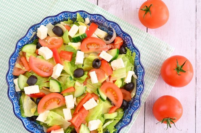 Griekse salade 2a