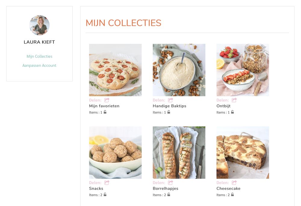 Mijn collecties