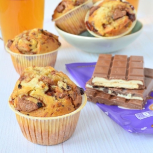 Milka chocolade muffins