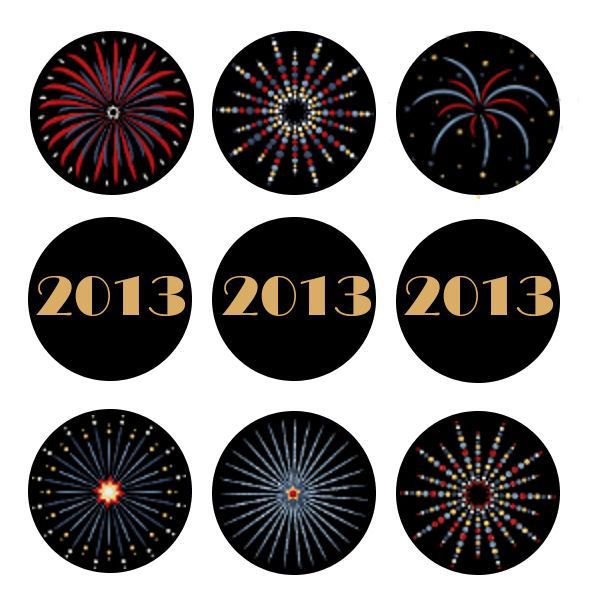 Oud en nieuw 2013 printables