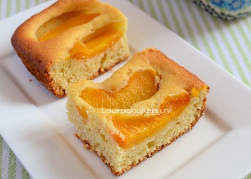 Perzik plaatcake 2a