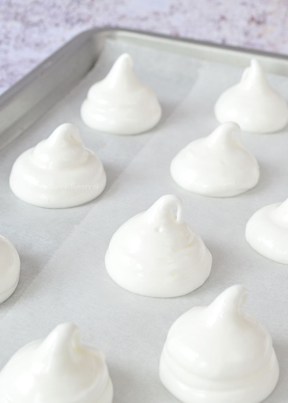 Basisrecept: schuimpjes (meringue)