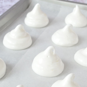 Verschillende soorten meringue