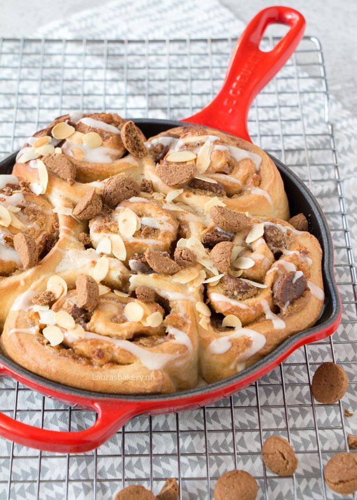 Sinterklaas cinnamon rolls - zoete sinterklaas recepten inspiratie