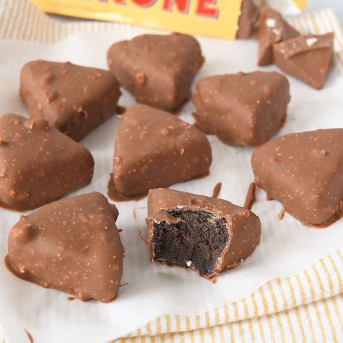 Toblerone Oreo truffels