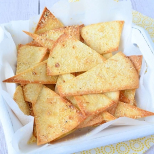 Tortilla chips met kaas