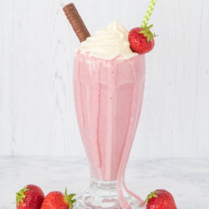 aardbeien milkshake