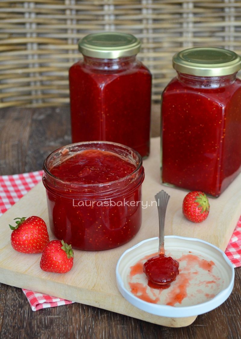 Zelf aardbeienjam maken