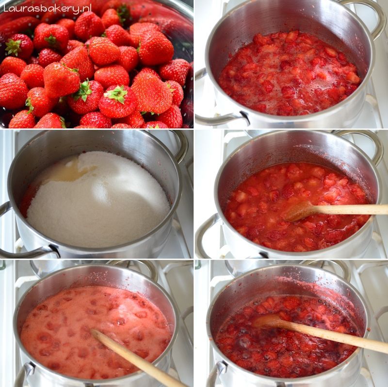 aardbeienjam maken