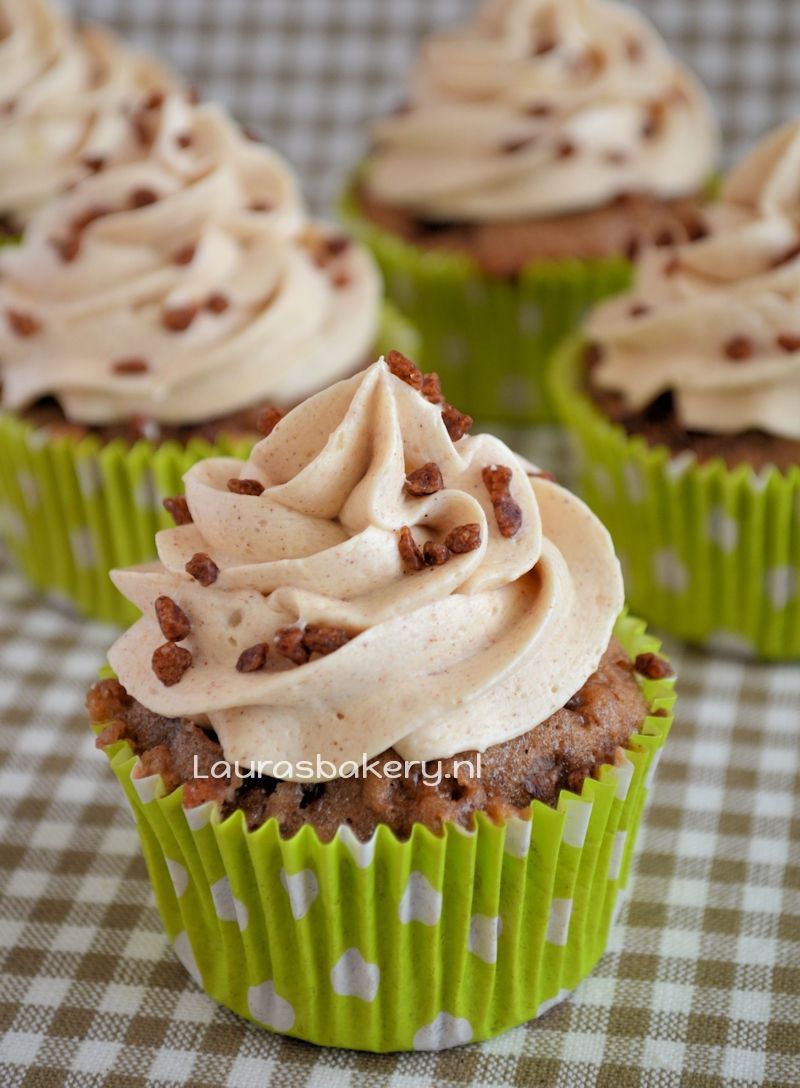 Appel-kaneel cupcakes