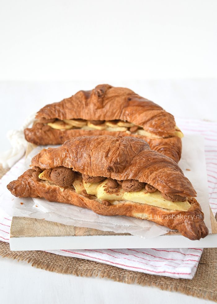 appel-speculaas croissants - sinterklaas recepten inspiratie