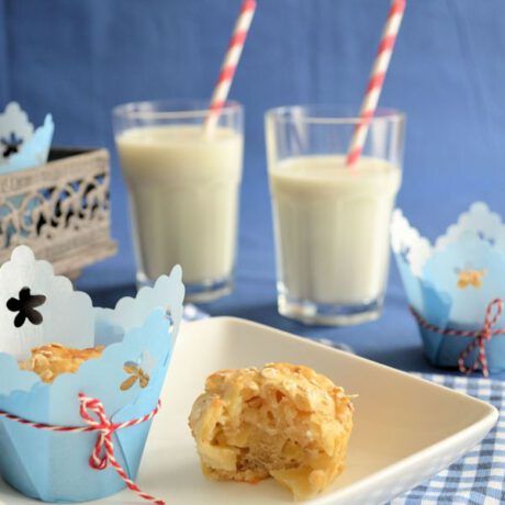 Appel yoghurt muffins
