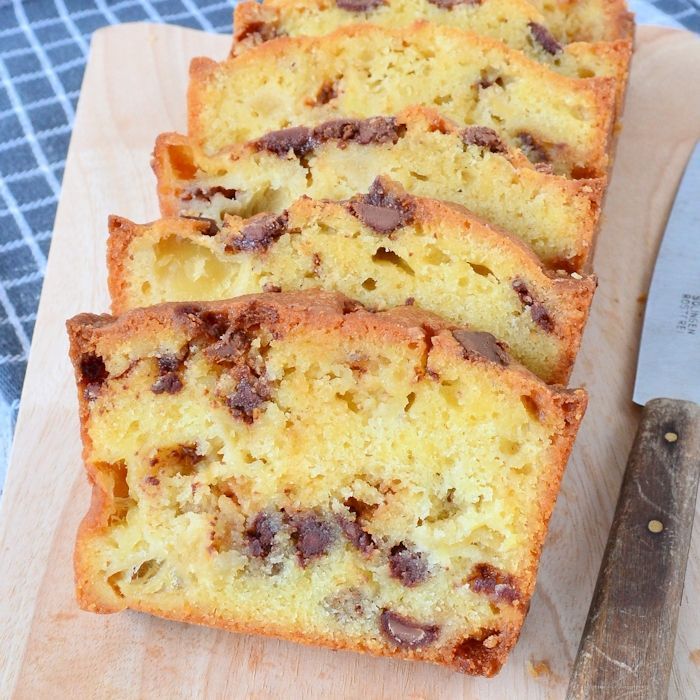 Appelcake met chocola en karamel