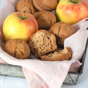 appelmoes muffins