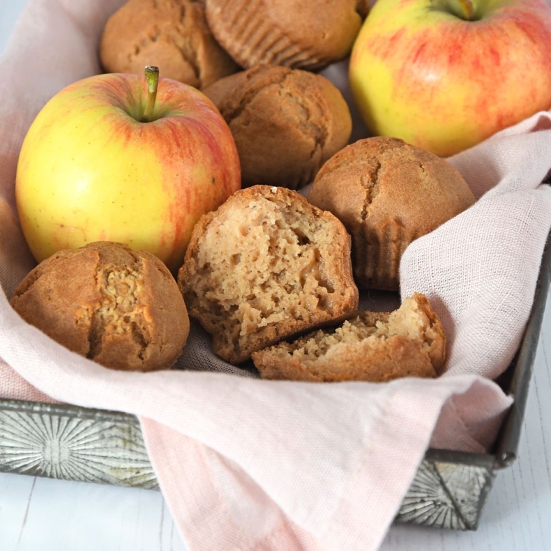 Appelmoes muffins