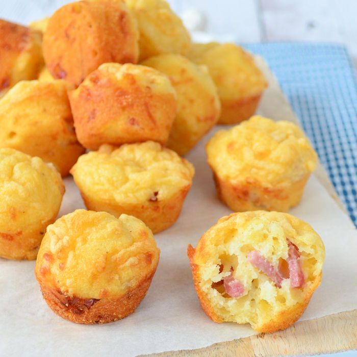 Bacon-kaas minimuffins