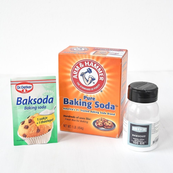 Wanneer gebruik je gist, bakpoeder en baking soda