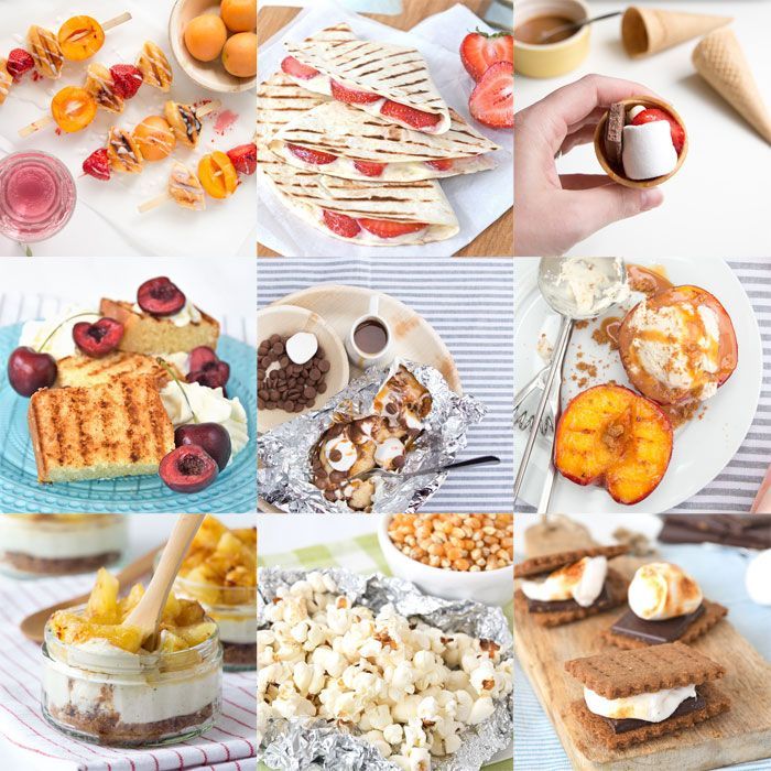 bbq-toetjes verzameld