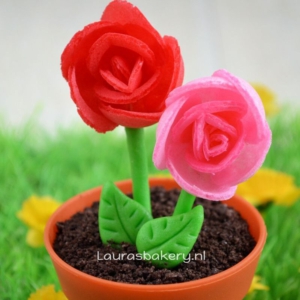 Bloempot cupcakes