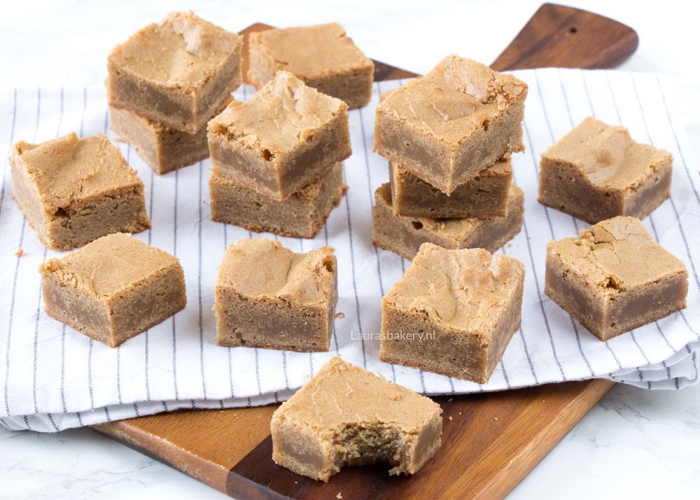 Recept Blondies brownies