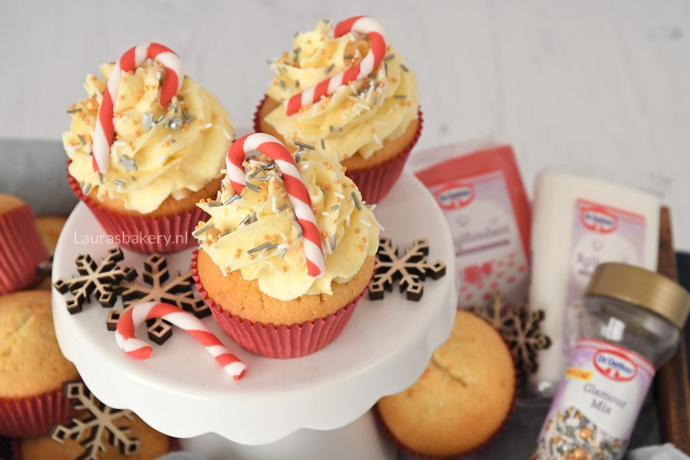 candy cane cupcakes 4a