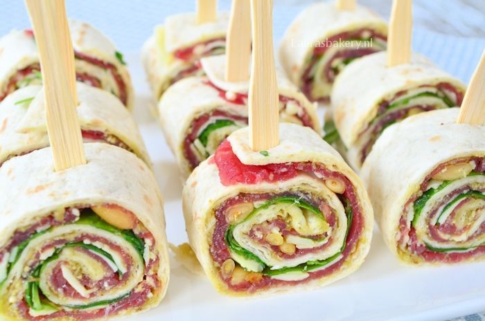 carpaccio rolletjes recept