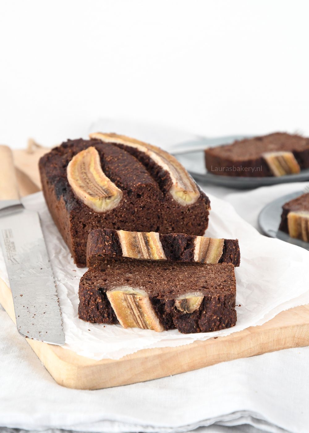 Chocolade bananenbrood (glutenvrij)