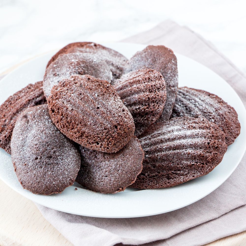 Chocolade madeleines