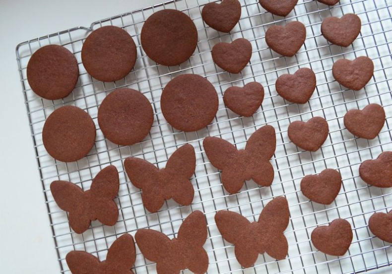 Chocolade suikerkoekjes