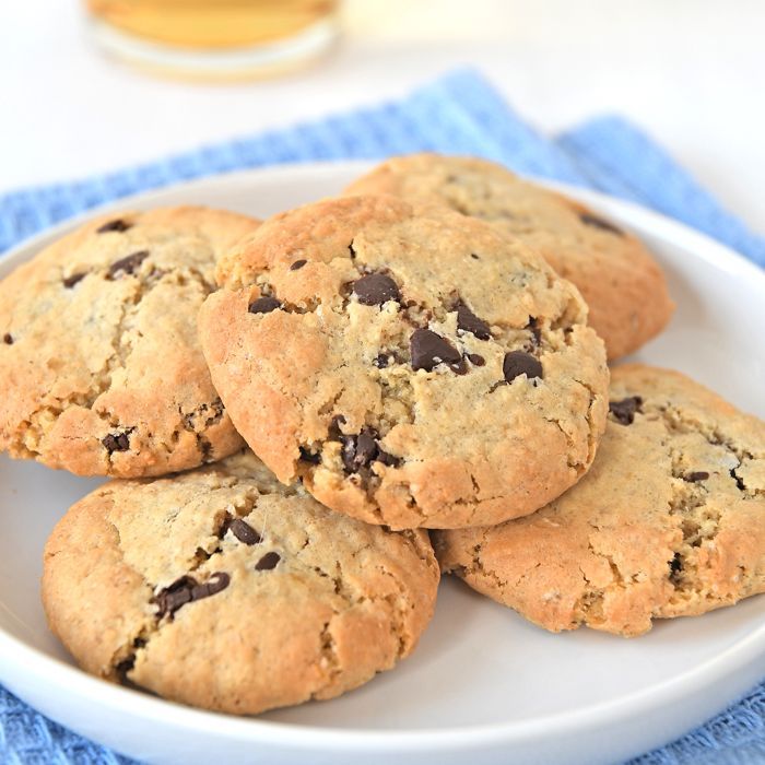 Chocolate chip havermoutkoekjes