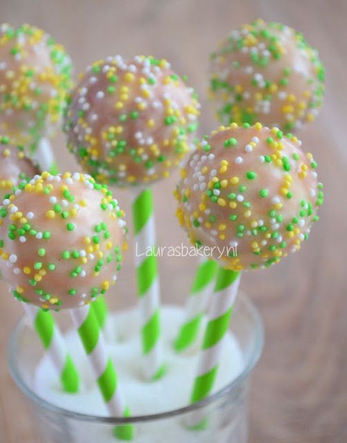 Frisse citroen cakepops