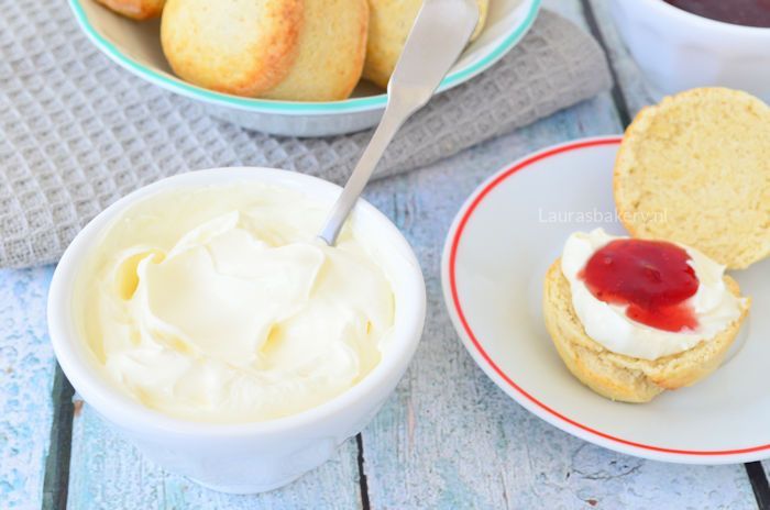 recept clotted cream maken