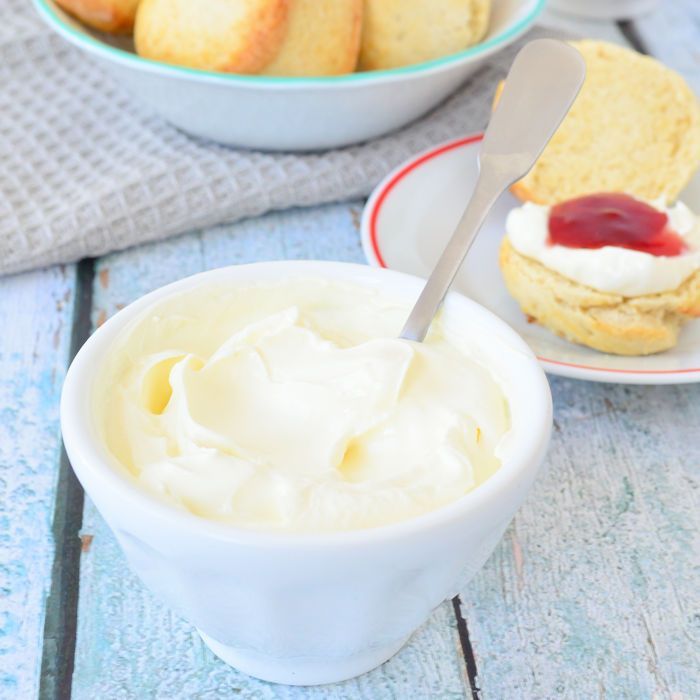 Snelle clotted cream maken